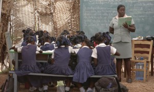 A school in Haiti