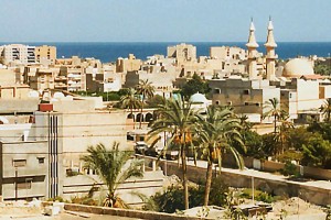 Derna in eastern Libya