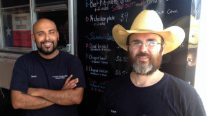 Co-founders Jason Bones (left) and Robert West. The one you think is the Muslim is not