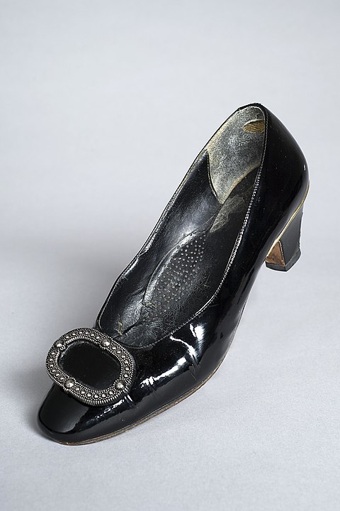 Betty Boothroyd's Speaker's shoe