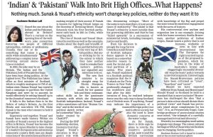 ‘Indian’ & ‘Pakistani’ walk into Brit high offices…What happens?