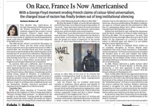 On race, France is now Americanised